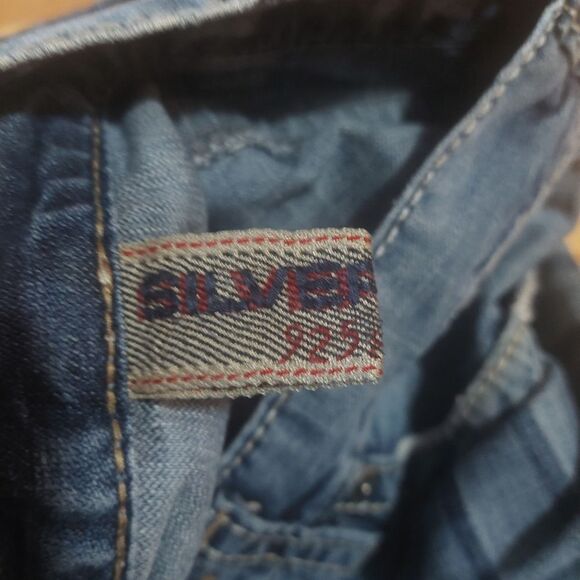 Silver Jeans Men's Straight Leg Blue Jeans - Picture 15 of 16